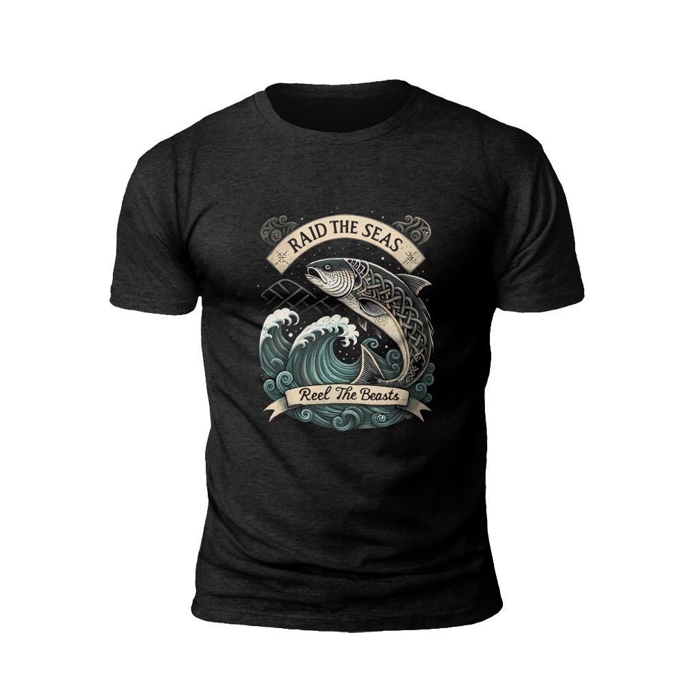 Raid the Seas Fishing T-Shirt