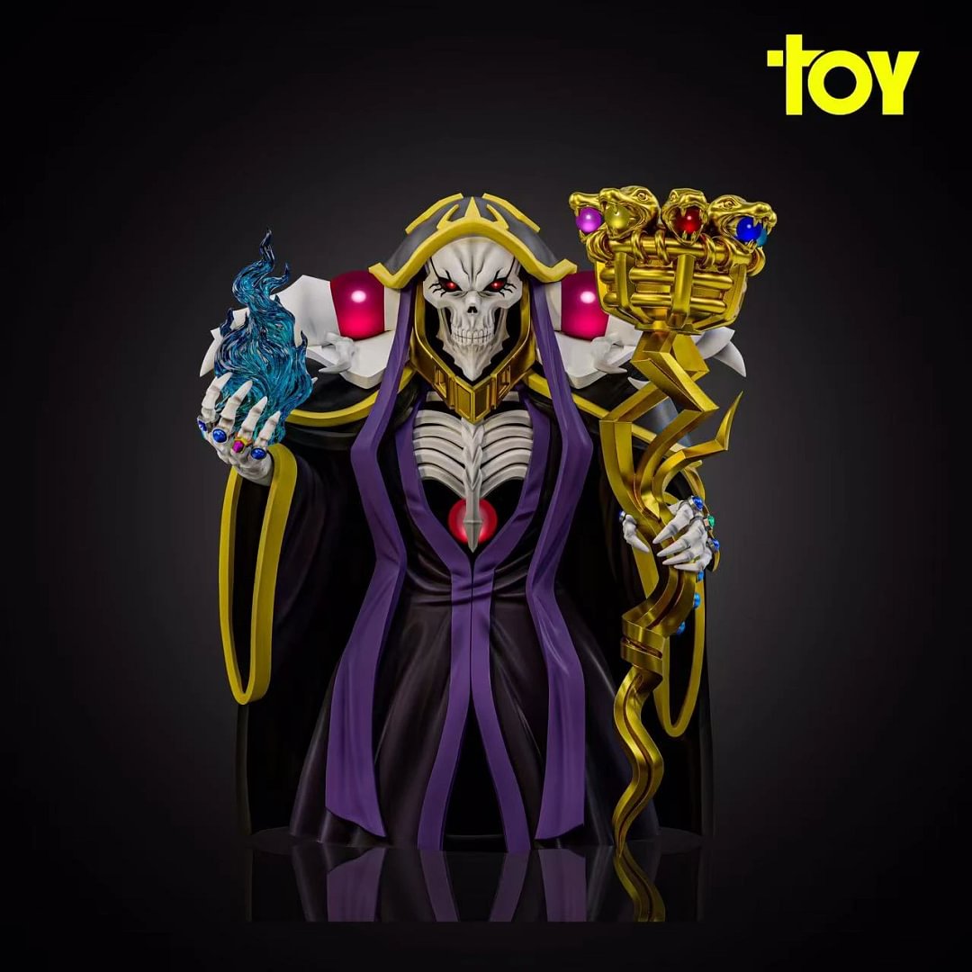 WCF Scale Momonga Ainz Ooal Gown - Overlord Statue - TOY Studio