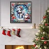 Diamond Painting-DIY Full Round Drill Christmas Candy Unicorn(40*40CM)