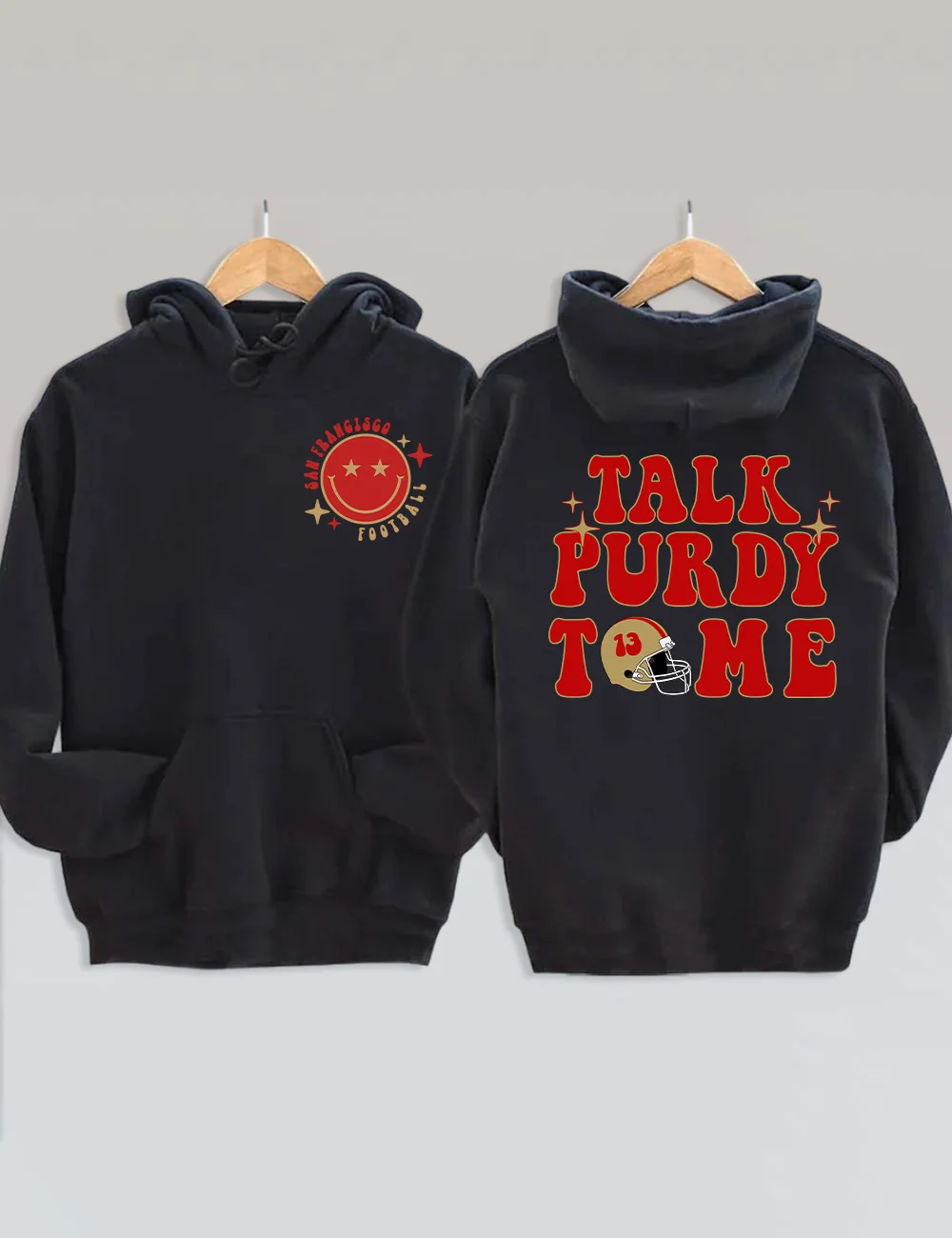Talk Purdy To Me Hoodie