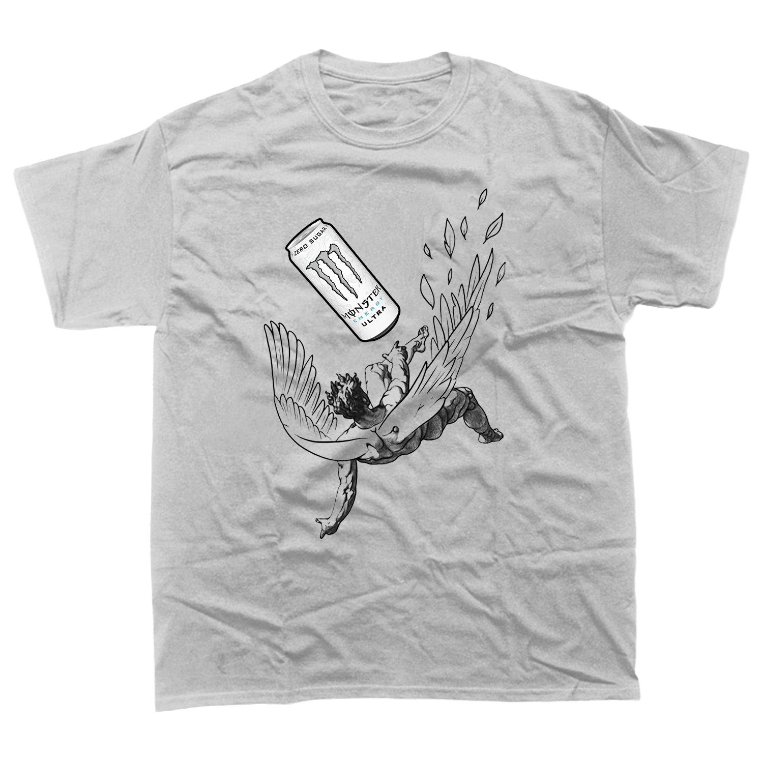 Fallen Angel & Holy Pump printed T-shirt