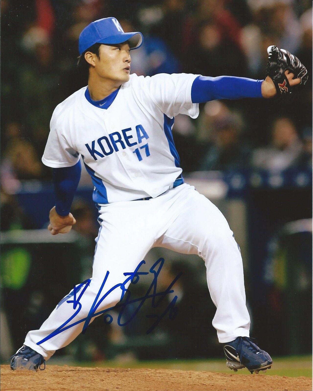 SEUNG HWAN OH signed autographed TEAM KOREA ST. LOUIS CARDINALS 8x10 Photo Poster painting w/COA