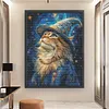 Magic Cat-14CT Stamped Cross Stitch Egyptian Cotton 70*90cm/27.56*35.43in (Big Size) tapestrymarket