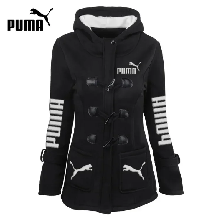 PUMA-Nowa damska kurtka bawełniana z kapturem