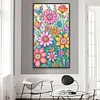 (US Only)Flower - Diamond Painting - Partial Special Shaped Drill (Canvas|40*70cm)