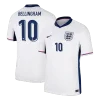 BELLINGHAM #10 England Home Soccer Jersey EURO 2024