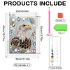 Diamond Painting-DIY Special Shaped Drill Pearl Painting Eagle(30x40cm)