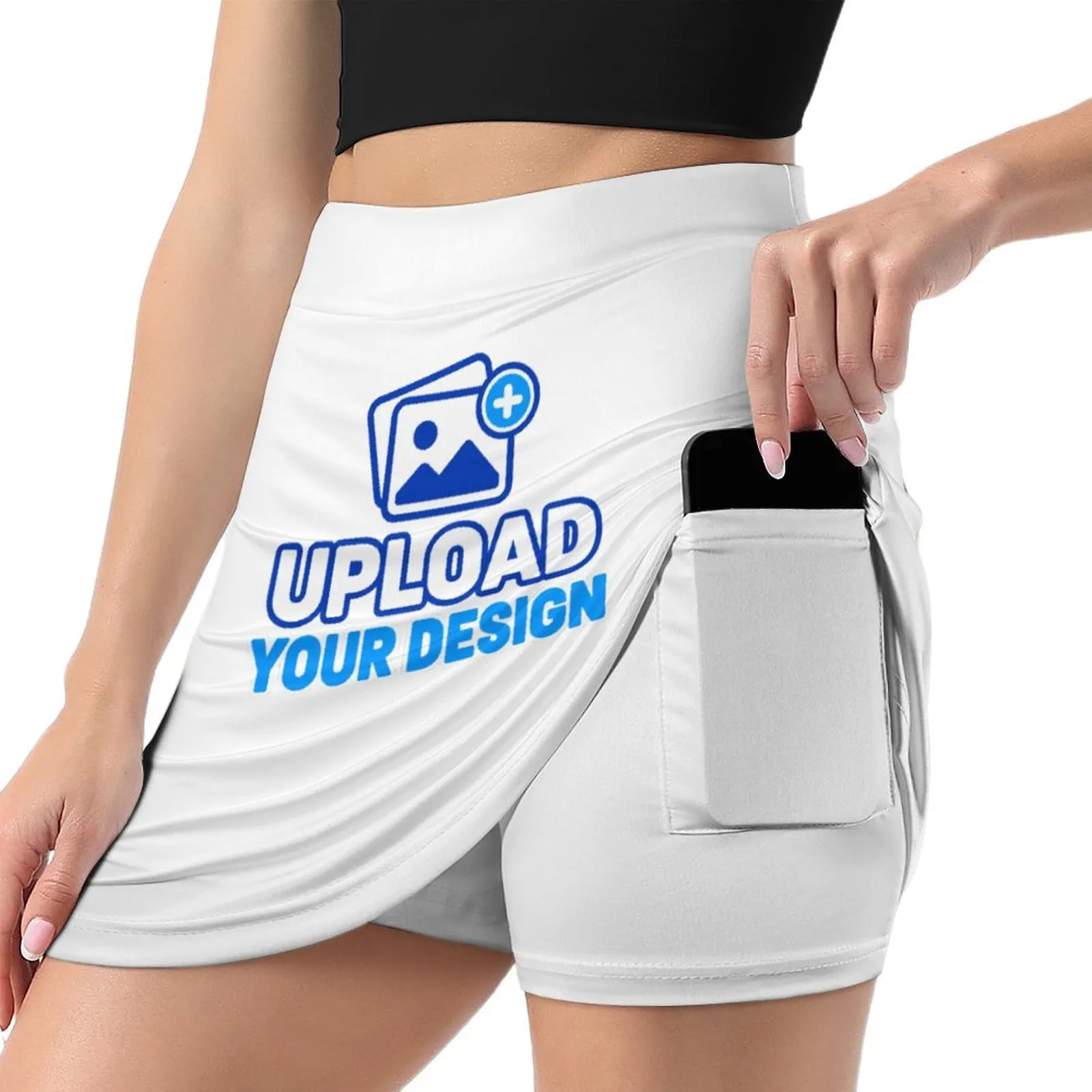 A-Line Skort with Safety Shorts custom print product image 9
