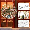 Crystal Diamond Painting Christmas Gingerbread Village 9in Ornament
