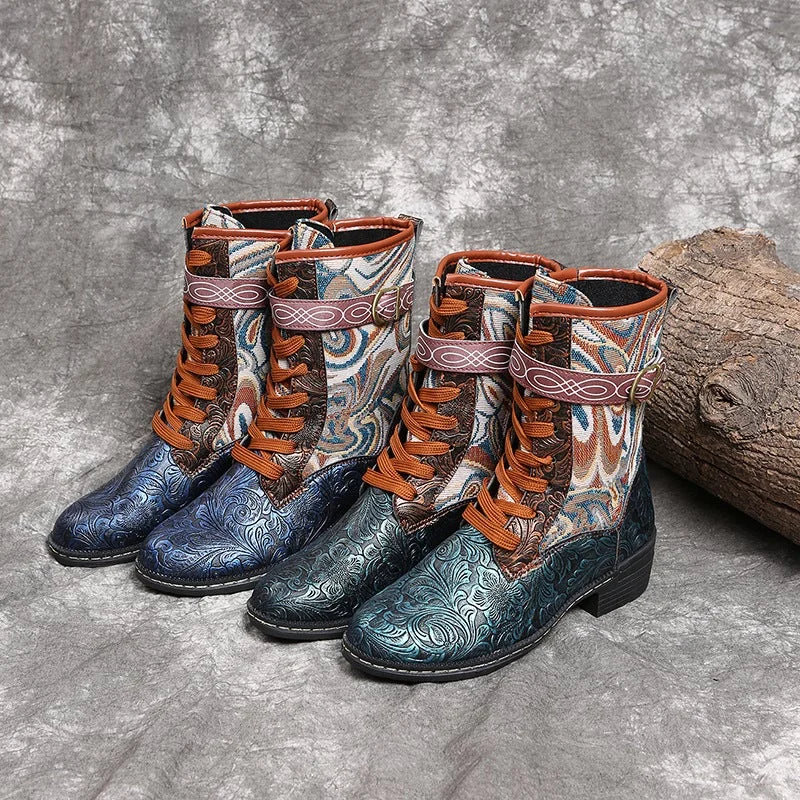 Women's Boots Boho Style Knight Boots