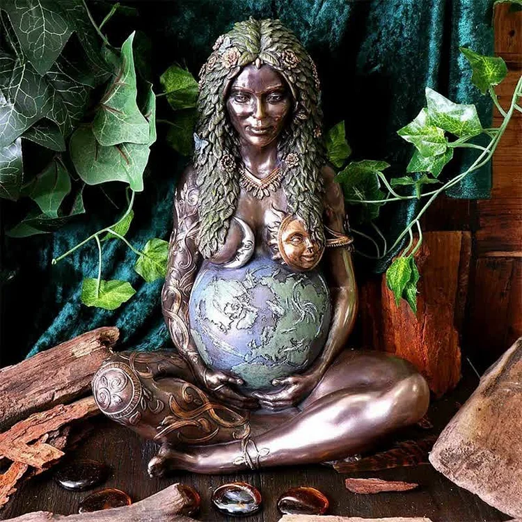 Mother Earth Art Statue Decoration