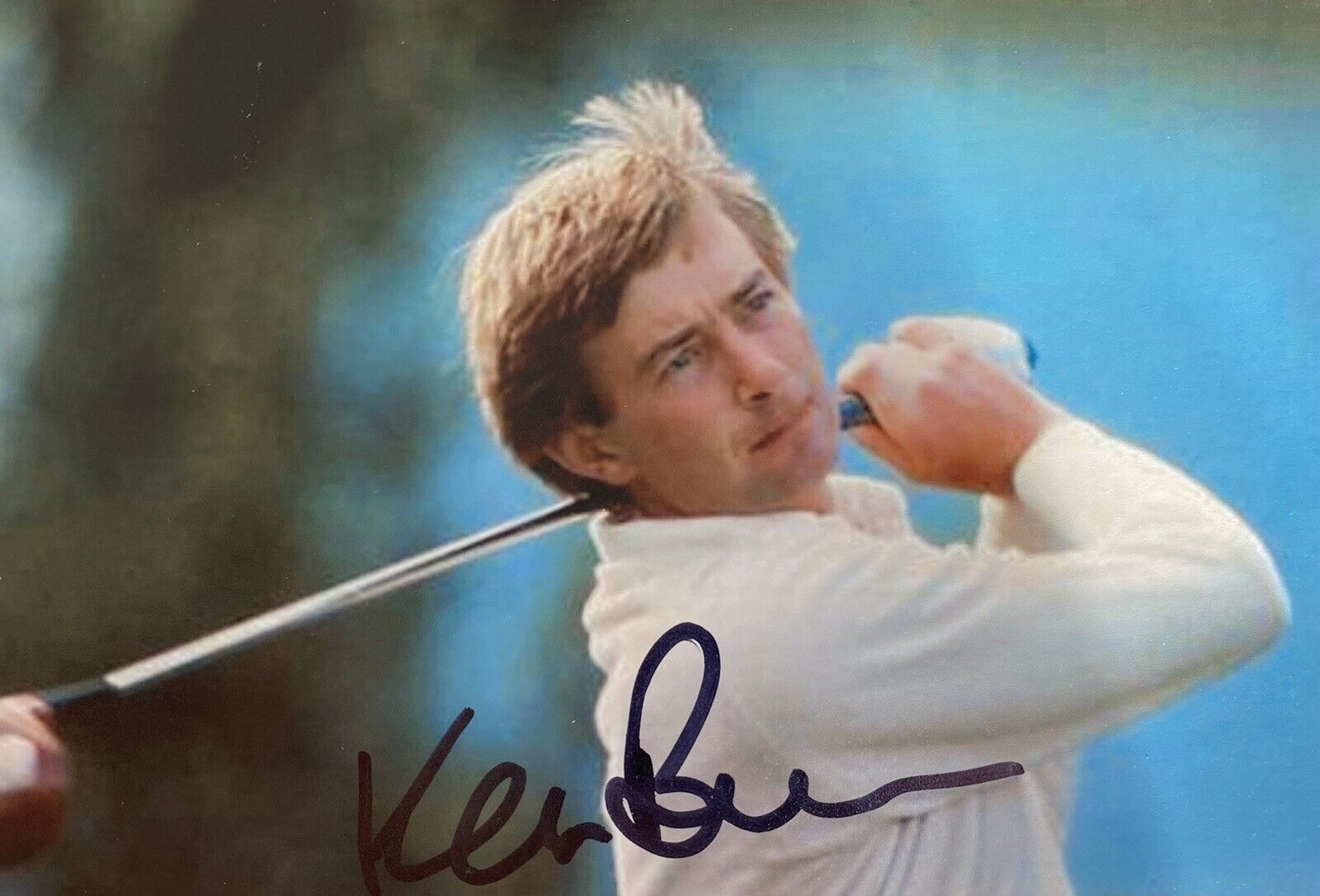 Ken Brown Genuine Hand Signed Golf 6X4 Photo Poster painting 6