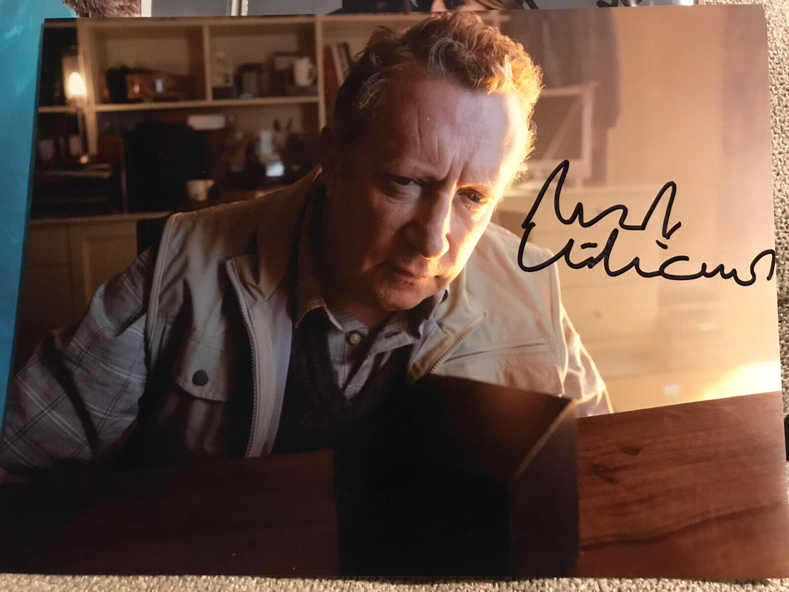 MARK WILLIAMS Signed 8x6 Doctor Who Photo Poster painting