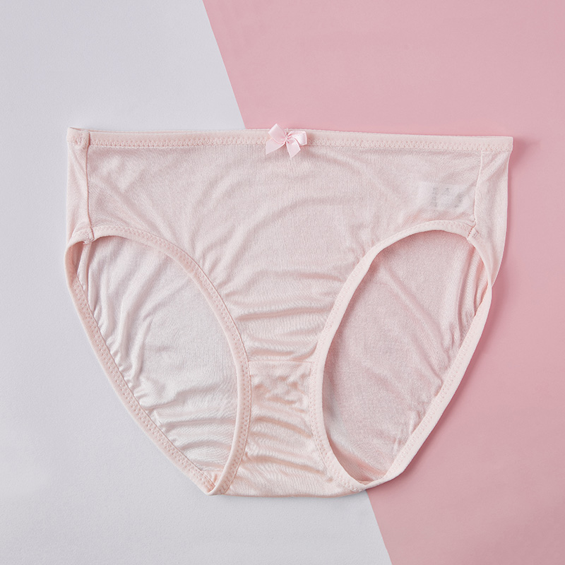 Baby Silk Panties For Girls Pink Silk Panties