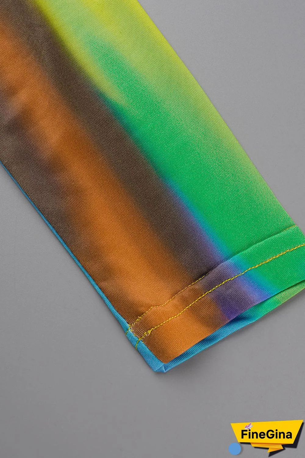 Colour Sexy Print Patchwork Asymmetrical Half A Turtleneck Irregular Dress Dresses