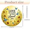 Signe d&rsquo;amour en verset biblique, bricolage 2D plat acrylique 5D &agrave; points de peinture en diamant DIY avec un pendentif en forme de cristal, kits de pendentifs en forme sp&eacute;ciale de diamants en strass, perceuse simple face 25x25cm pour la d&eacute;coration int&eacute;rie