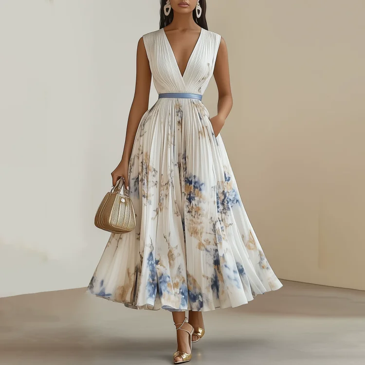 Spring 2025 New Short Sleeve Casual Dresses