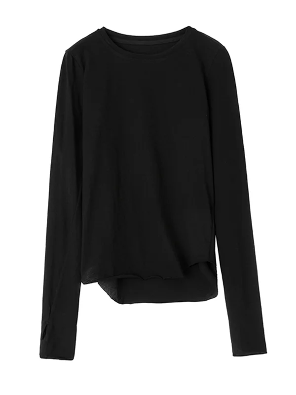 Black&White Line Long Sleeve T-Shirt