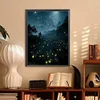 Diamond Painting -DIY Round Drill Forest Fireflies