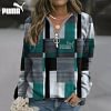Moletom xadrez feminino Puma&reg;