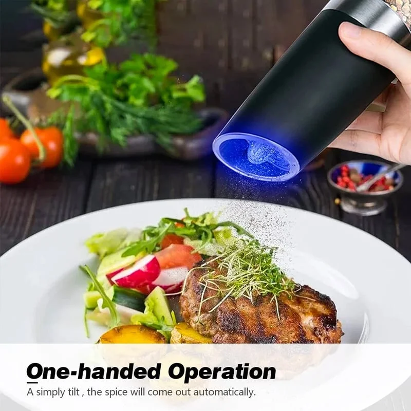 Electric gravity induction grinder🧂 Elevate Your Cooking Game