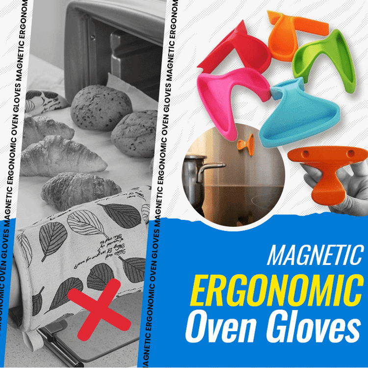 Magnetic Ergonomic Oven Glove