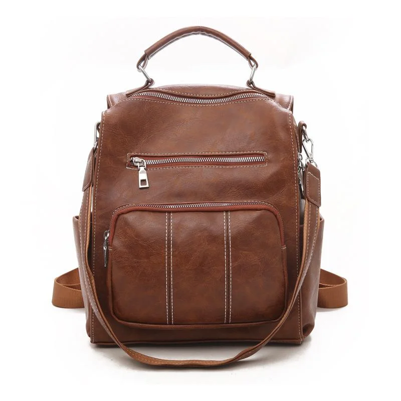 Ellis Vegan Leather Backpack