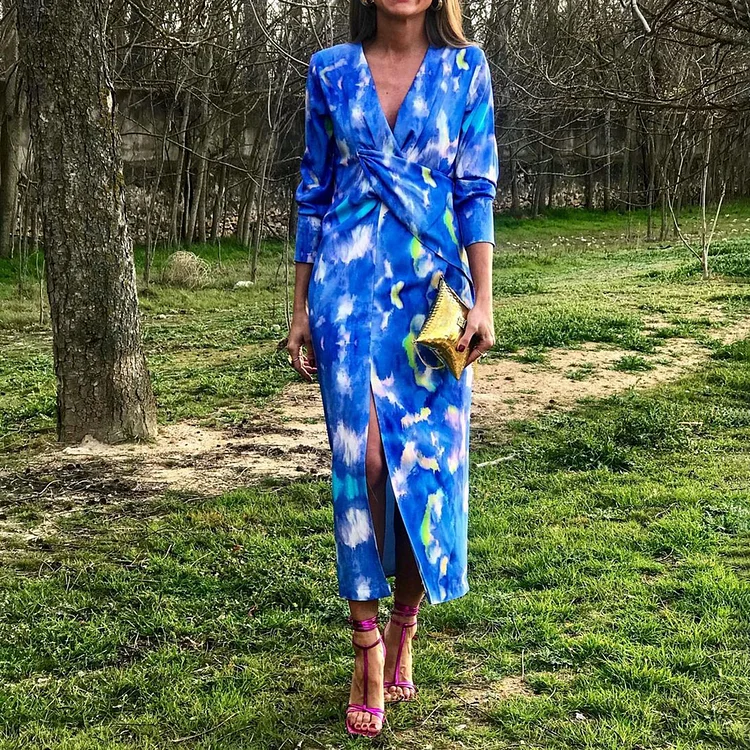 Fashion and Elegant Split Dress
