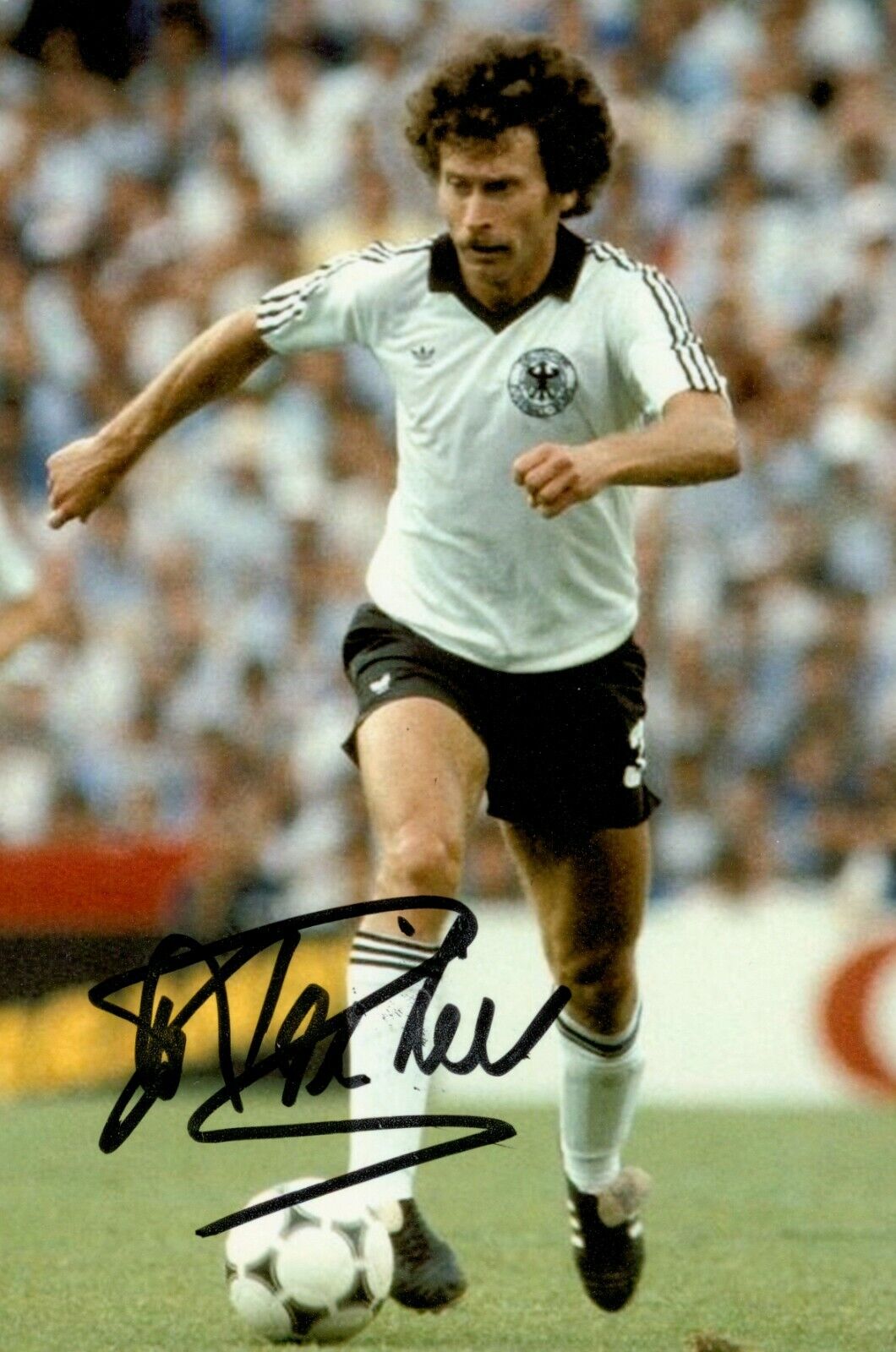 Paul Breitner Signed 6x4 Photo Poster painting Germany Bayern Munich Autograph Memorabilia + COA