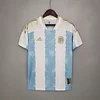 2021 Retro Argentina Soccer Jersey Concept Maradona Special Emblem