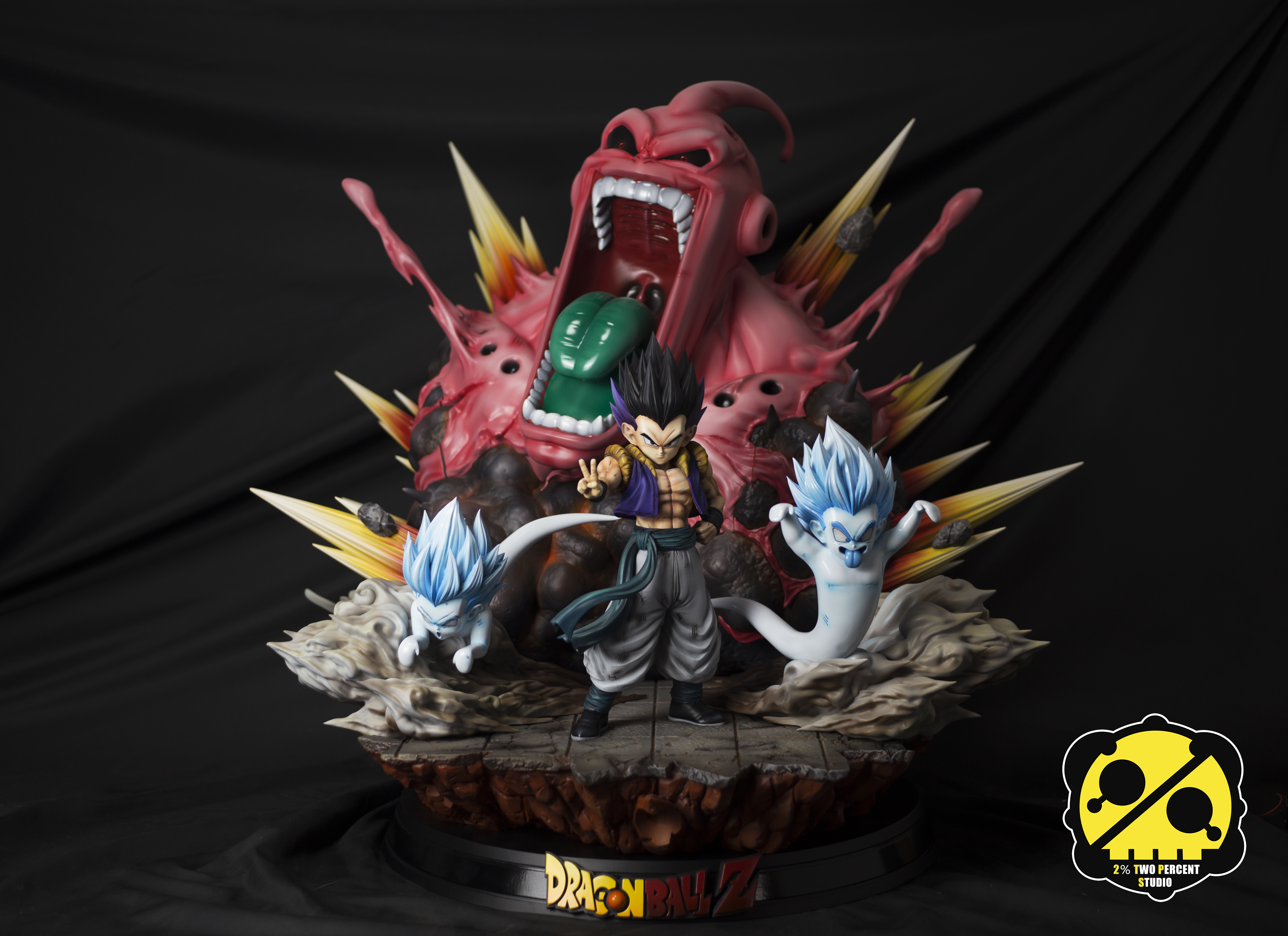 PRE-ORDER 2％ Studio - Dragon Ball - Gotenks & Majin Buu- 1/4 & 1/6 Scale Statue(GK)-