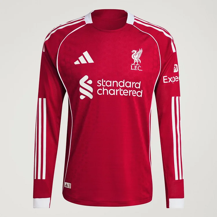 【S~4XL】Liverpool 25/26 Home Long Sleeve Shirt