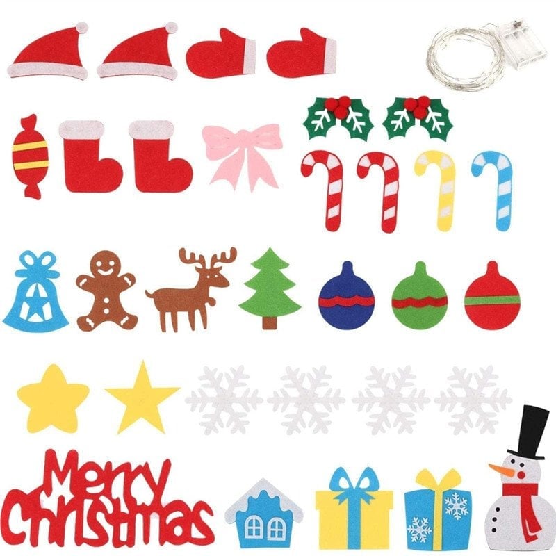 🎅$9.99🎄—diy felt christmas tree