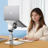 Laptop Stand Metal 360&deg; Rotating Free Lifting Heat Dissipation Desktop Heightened Standing Office Compatible With a Variety of Devices Not Picky Model