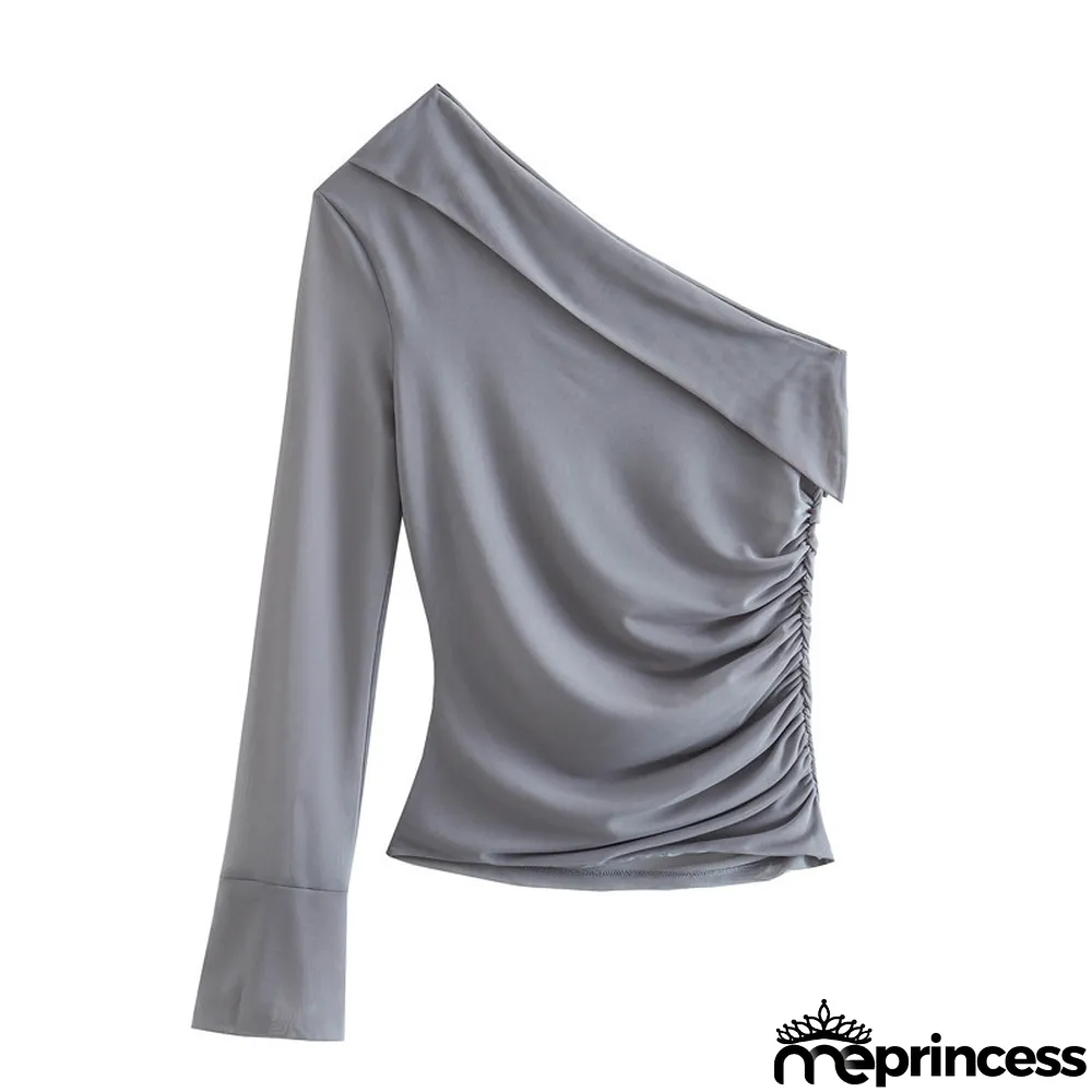 spring new European and American ruffled tulle top tulle layered skirt suit