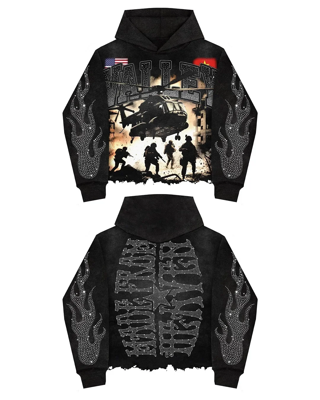 Aonga Harajuku Race Car Print Hoodies Women Streetwear Sweatshirts Women Oversized Hoodie Clothes Tracksuit Men Clothing Y2k Tops aonga