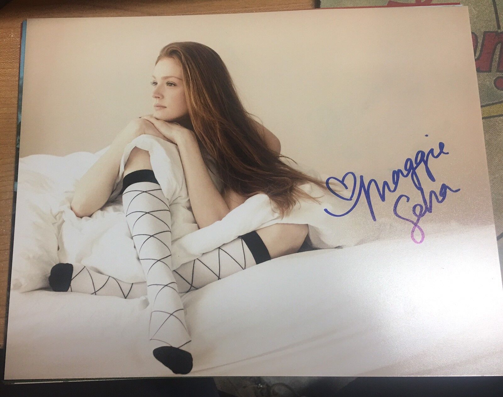 Maggie Geha Signed 8x10 Photo Poster painting COA Autograph Poison Ivy Gotham Sexy D1