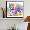 Diamond Painting-DIY Full Round Drill Tiger