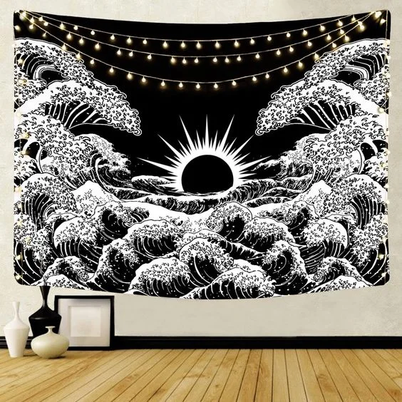 Wave - Printed Tapestry