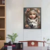 Diamond Painting -DIY Full Square Drill Little Girl(45x55 CM)