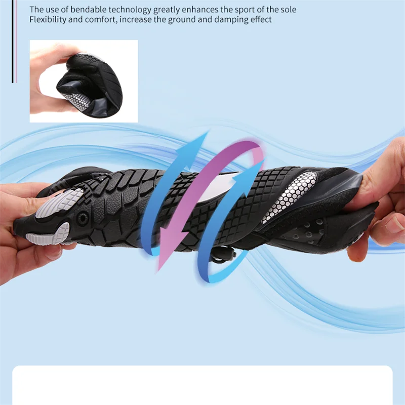 2021 New Men Aqua Shoes Quick Dry Beach Shoes Women Breathable Sneakers Barefoot Upstream Water Footwear Swimming Hiking Sport