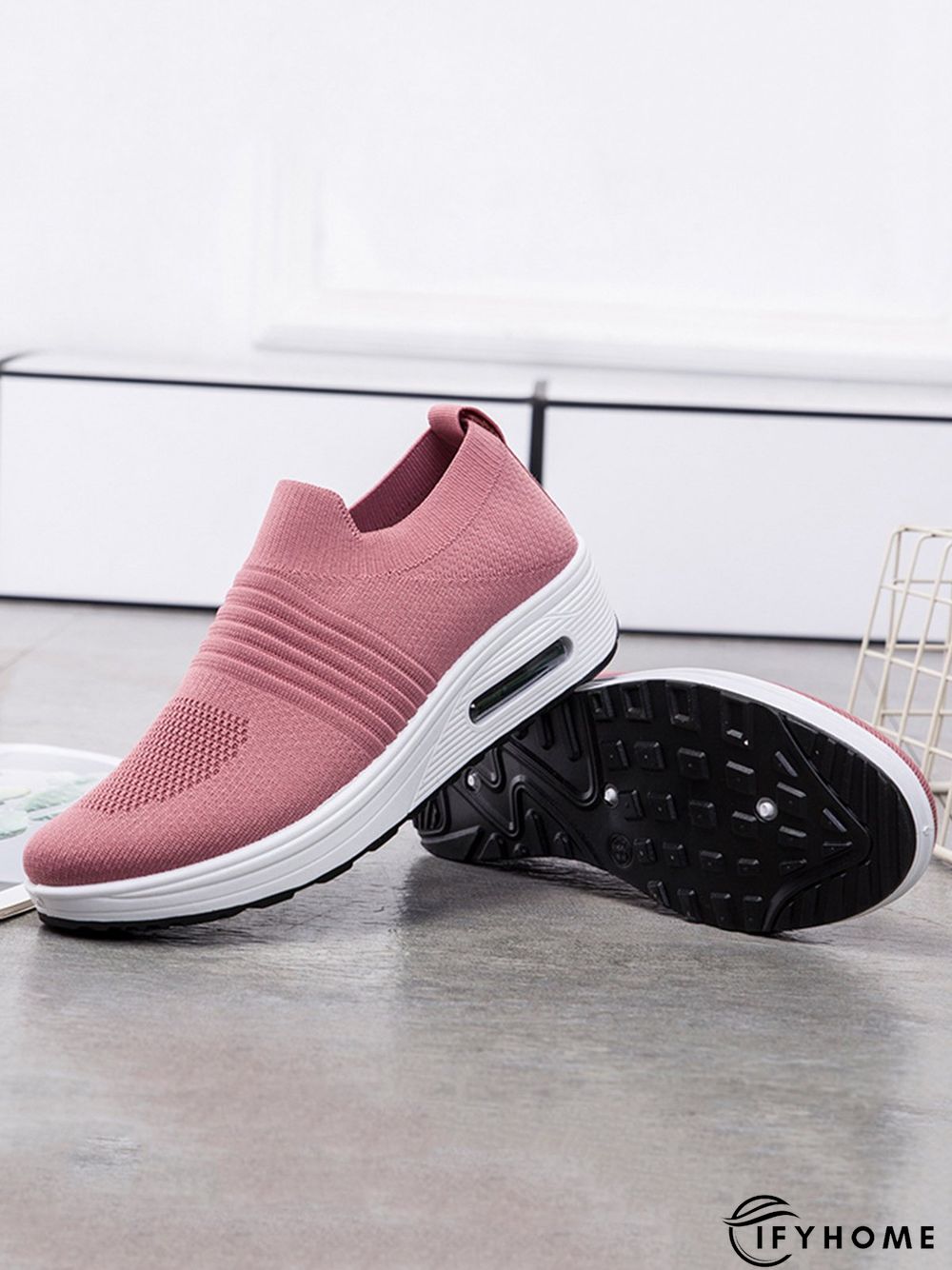 Breathable Minimalist Slip On Rocking Fly Woven Shoes | IFYHOME
