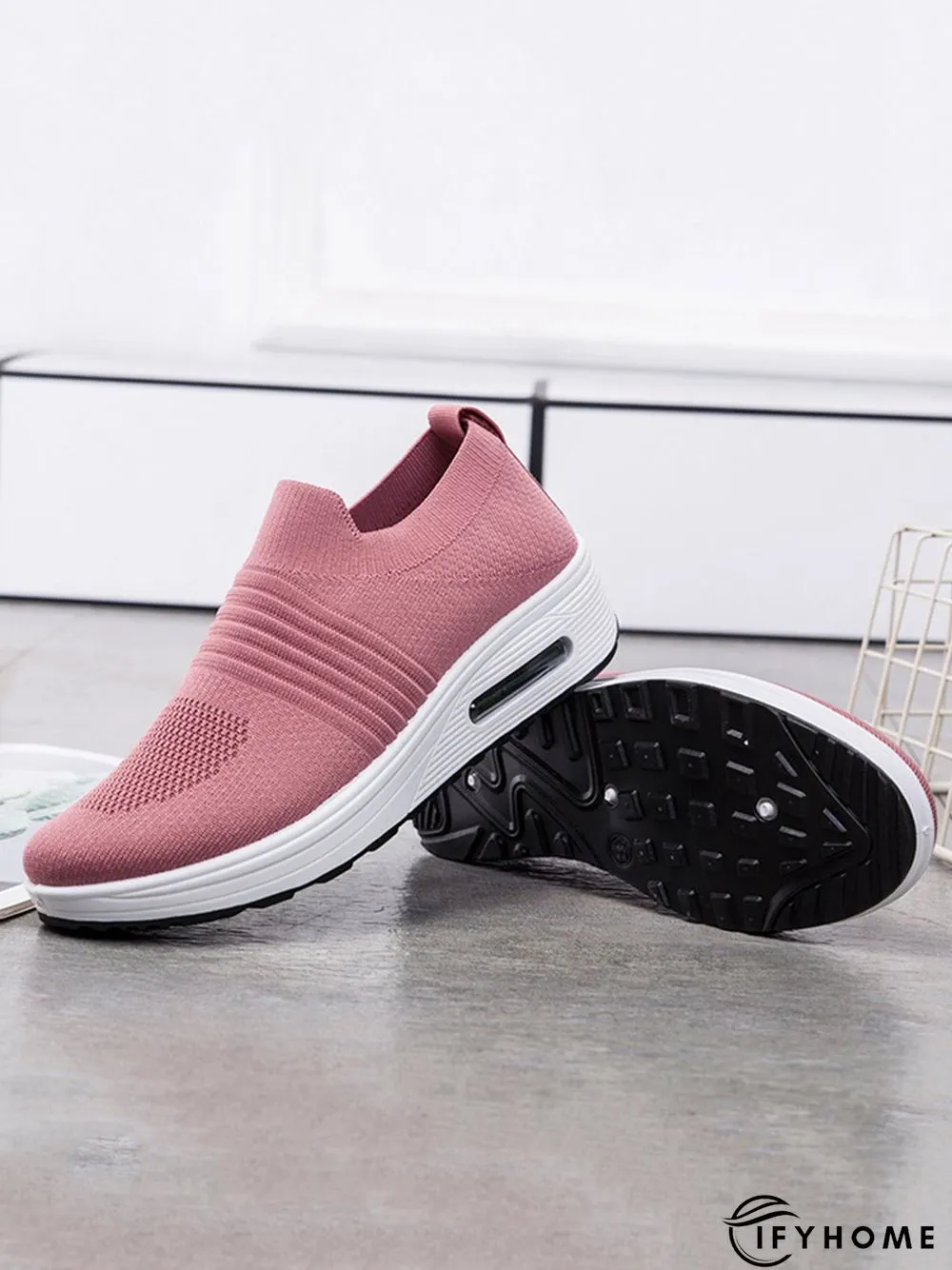 Breathable Minimalist Slip On Rocking Fly Woven Shoes | IFYHOME