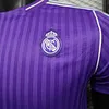 Joyfball 2025/2026 Player Version Real Madrid Casual Style Football Jersey（The player version jersey is a bit tight, please pay attention to the size selection）