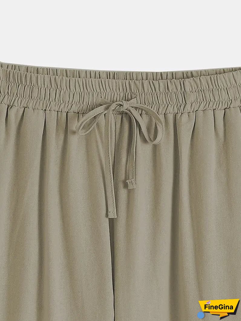 Bohemian Style Linen Pants