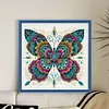 Mandala Pattern Butterfly-11CT Stamped Cross Stitch 50*50cm/19.69*19.69in tapestrymarket