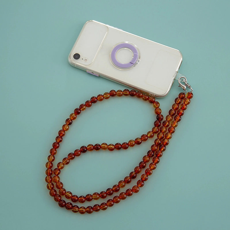 Arylic Color Block Solid Color Bag Chain