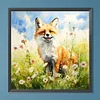 Diamond Painting -DIY Round Drill Daisy and The Fox(40x40cm)