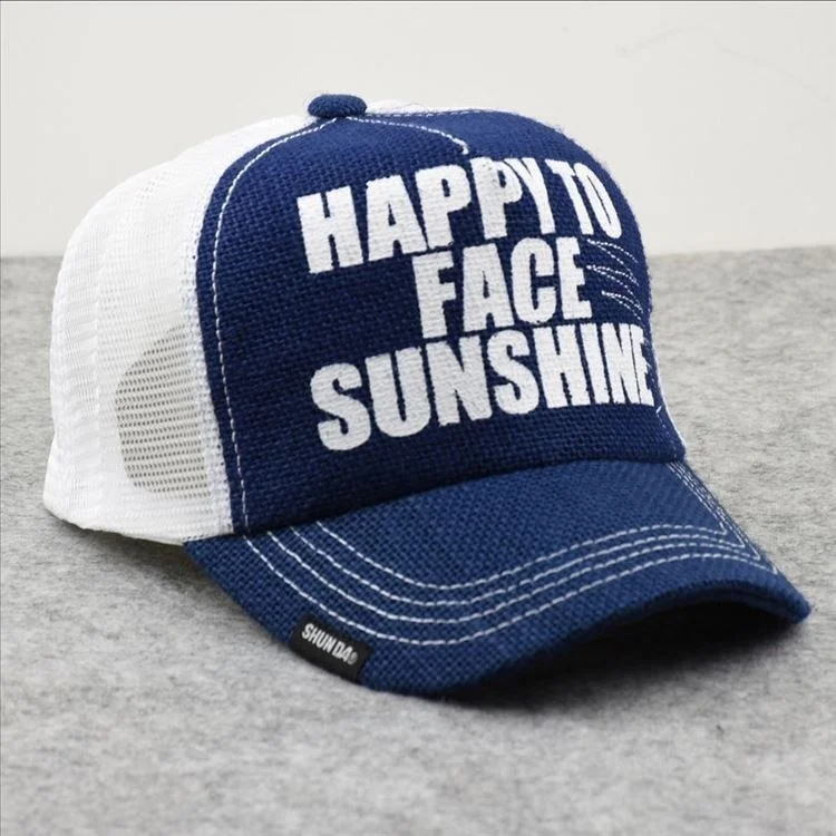 2023 Spring and Summer High Top Linen Big Size Mesh Turker Cap Lady Beach Sun Caps Man Large Snapback Hat 57-64cm