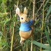 Ornement suspendu de lapin de dessin anim&eacute; de jardin